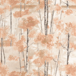 Casadeco Arcr86374117 Pink, Blush, Tan Wallpaper